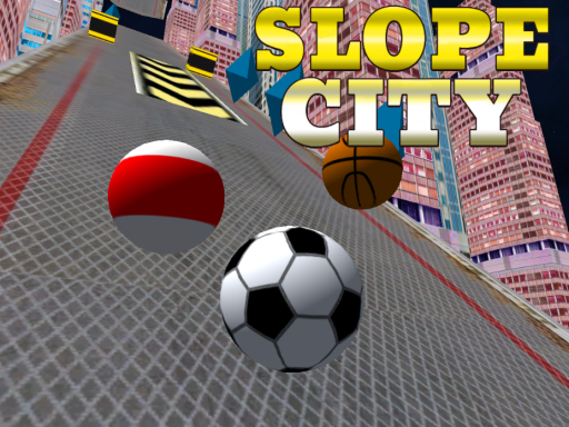 Slope City - free online Browser game