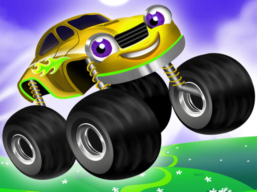 Monster Trucks Game for Kids - free online Browser game