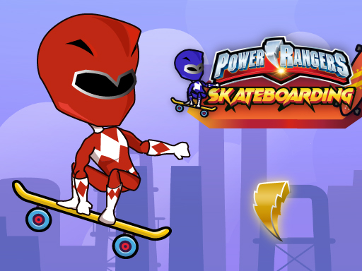 Power Rangers Skateboading - free online Browser game