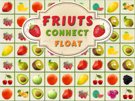 Fruits Float Connect - free online Browser game