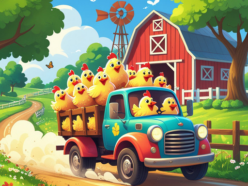 CluckNRun - free online Browser game