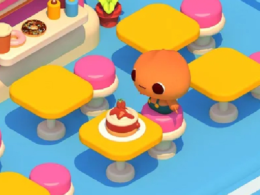 Merge Cafe Game - free online Browser game