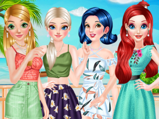 My Beautiful Printed Dress - free online Browser game