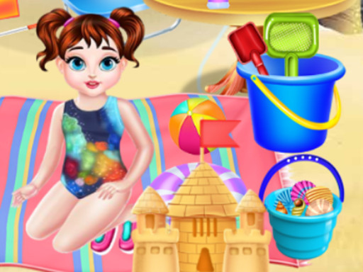 Baby Taylor At Beach - free online Browser game