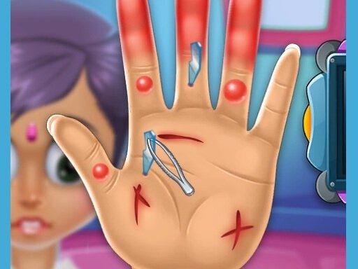 Hand Surgery Doctor Care Game! - free online Browser game