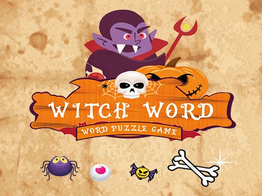 Witch Word: Halloween Puzzle Game - free online Browser game