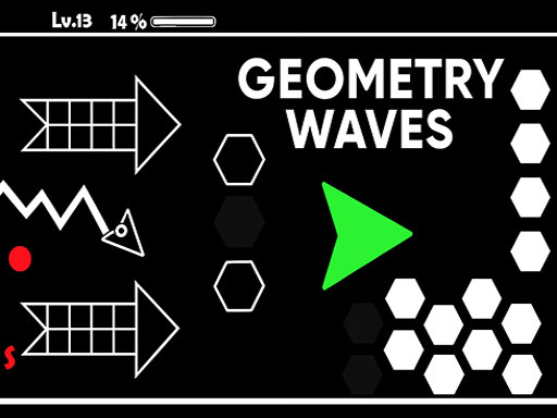 Geometry Waves - free online Browser game