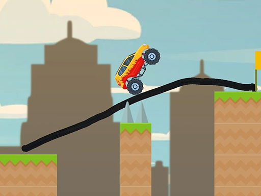 Draw Bridge Racer - free online Browser game