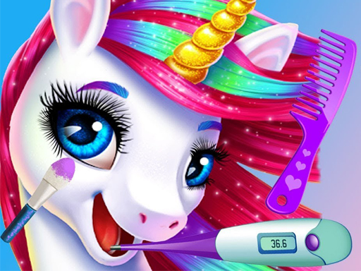 Princess Pony Beauty Makeover: Unicorn Salon - free online Browser game