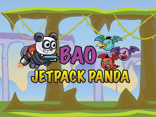 Jetpack Panda Bao - free online Browser game