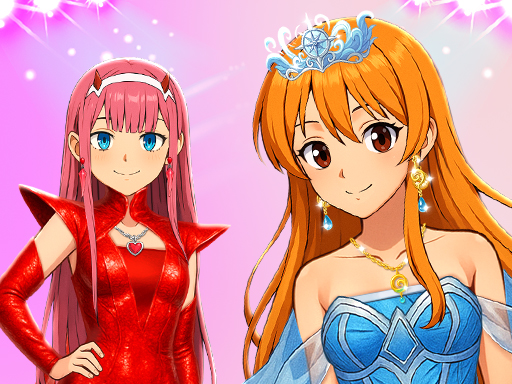 Anime Fashion World Met Gala Magic - free online Browser game