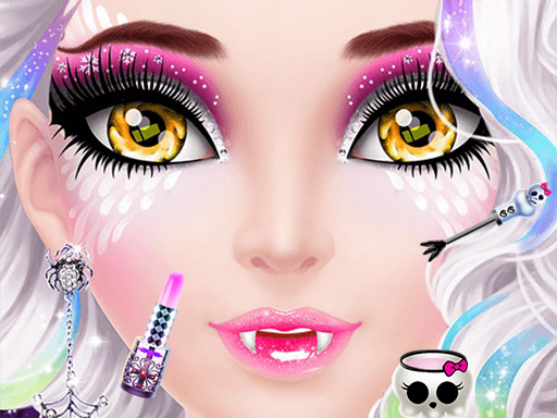 Halloween Makeup Me - free online Browser game