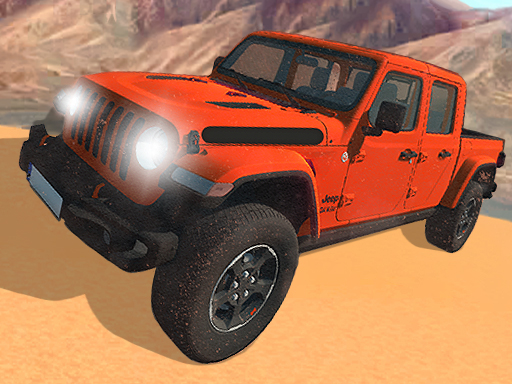 Dangerous Jeep Hilly Driver Simulator - free online Browser game