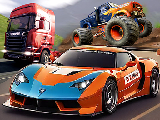 Racing Island - free online Browser game
