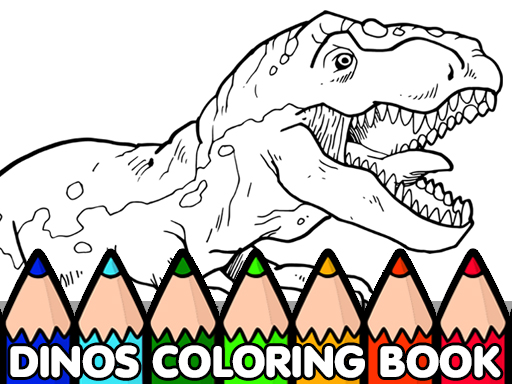 Dinos Coloring Book - free online Browser game