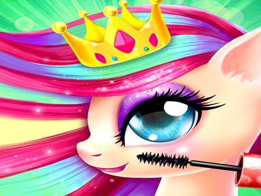 Princess Pony Unicorn Salon - free online Browser game