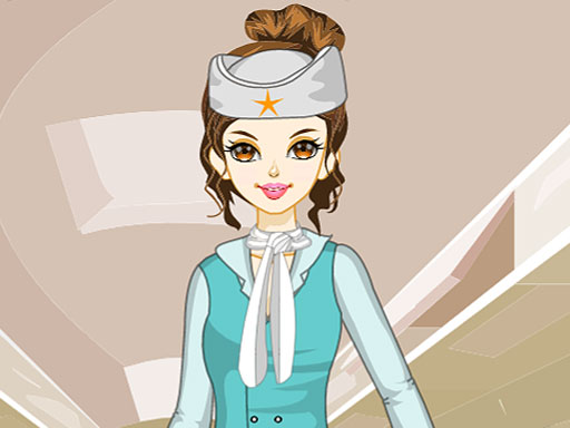 Air Hostess Dress up - free online Browser game