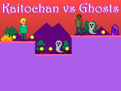 Kaitochan vs Ghosts - free online Browser game