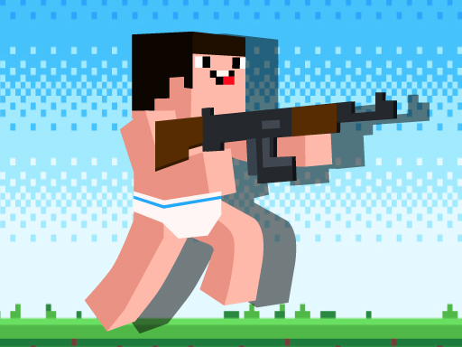 Noob Rush vs Pro Monster - free online Browser game
