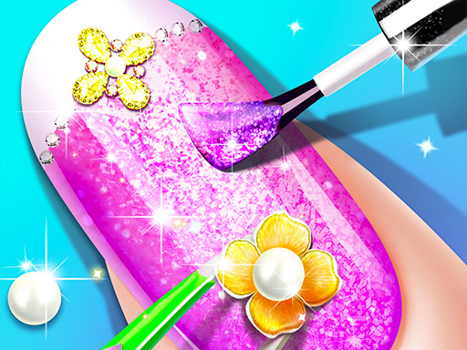 Princess Nail Makeup Salon - free online Browser game