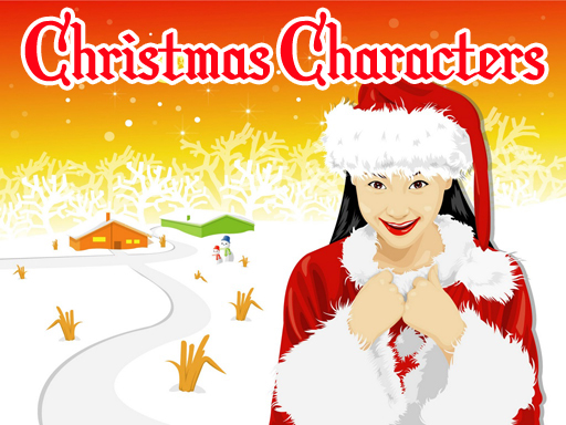 Christmas Characters Slide - free online Browser game