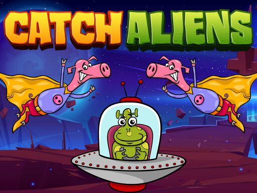Catch Aliens - free online Browser game