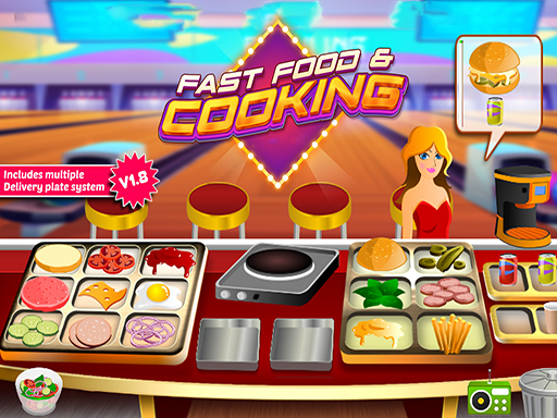 Fast Food Restaurant - free online Browser game