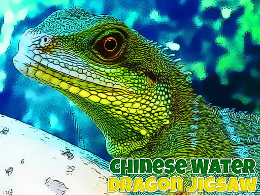 Chinese Water Dragon Jigsaw - free online Browser game