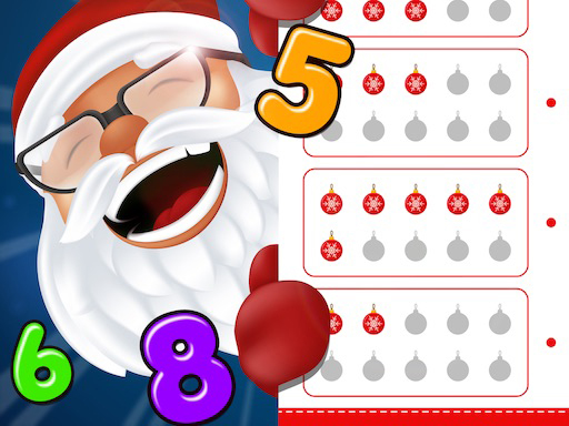 Count And Match Christmas - free online Browser game