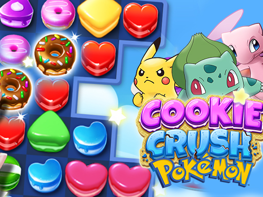 Cookie Crush Pokemon - free online Browser game