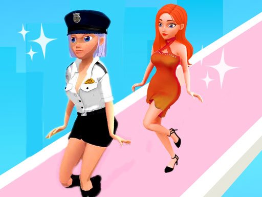 Cat Walk Beauty 3d - free online Browser game