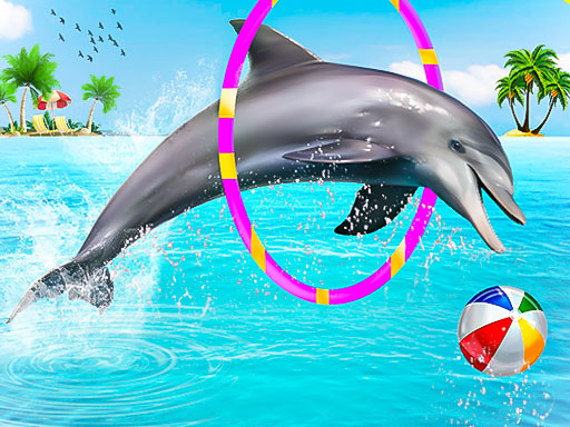 Dolphin Water Stunts Show - free online Browser game
