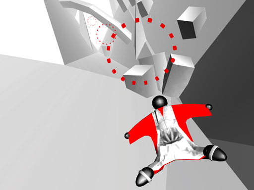 Stickman 3D Wingsuit - free online Browser game