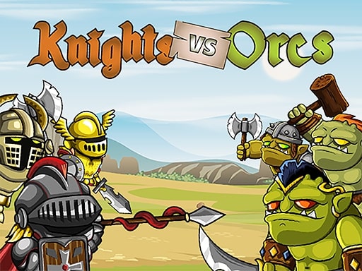 Castle Wars: Knights vs Orcs - free online Browser game