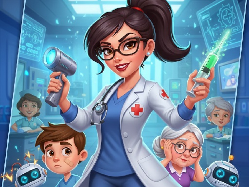 Hospital Doctor Emergency - free online Browser game