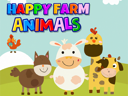 Happy Farm Animals - free online Browser game