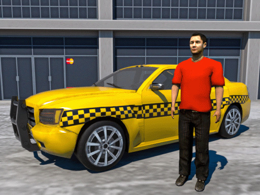 Passenger City Taxi Game - free online Browser game