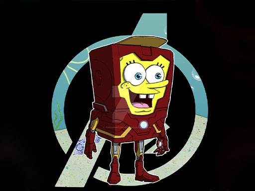 spongebob iron man - free online Browser game