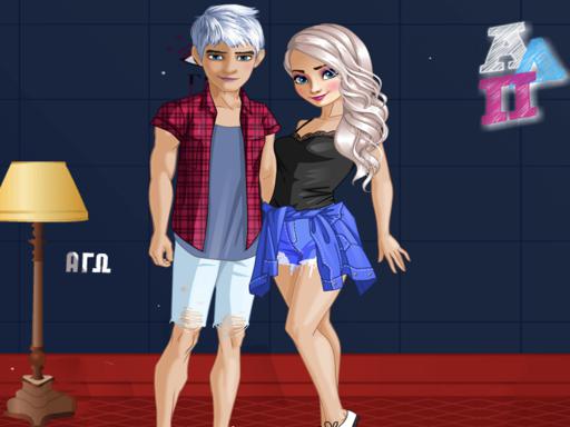Elsa College Couples - free online Browser game