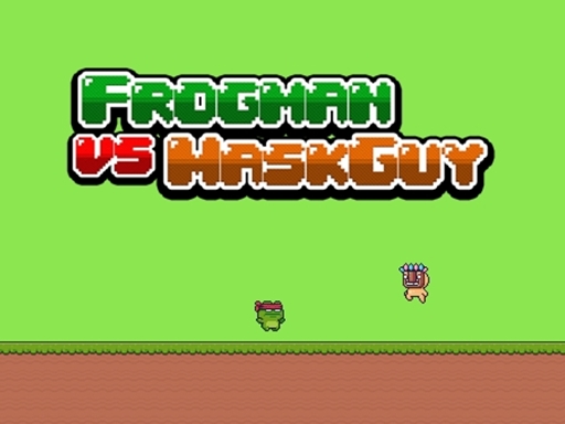 Frogman vs Maskguy - free online Browser game