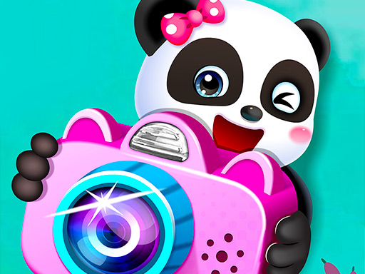 Baby Panda Photo Studio - free online Browser game