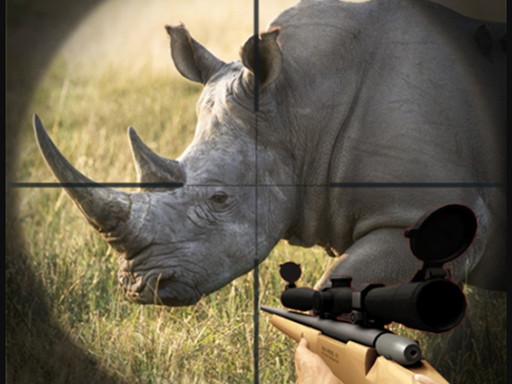 Rhino Hunter Shooting Strike - free online Browser game