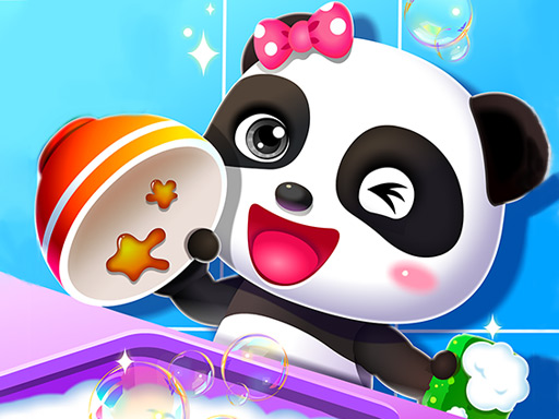 Baby Happy Cleaning - free online Browser game