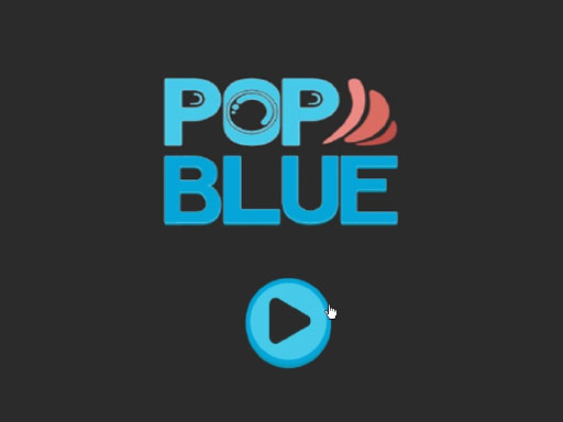 Pop Blue - free online Browser game