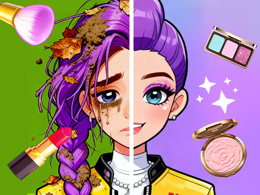 Magic Beauty Makeup - free online Browser game