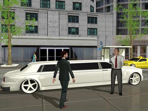 Limo Taxi Driving Simulator : Limousine Car Games - free online Browser game
