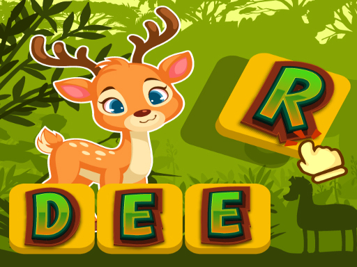 Animals Words 2022 - free online Browser game