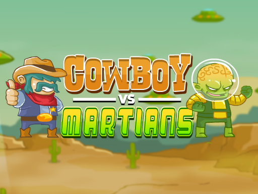 Cowboy Vs Martians - free online Browser game