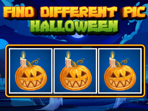 Find Different Pic Halloween - free online Browser game