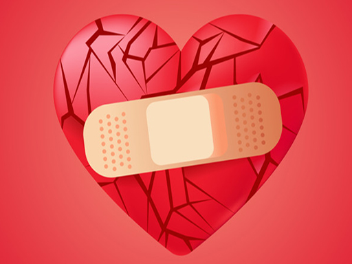 Broken Hearts Match - free online Browser game